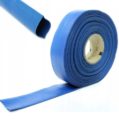 Шланг фекальный синий 35м для фекального насоса 50 мм, рукав напорный 2 дюйма для откачки канализации 35 м
