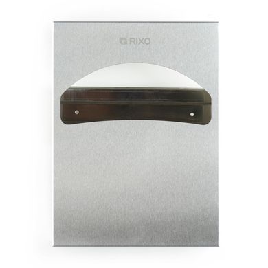 Диспенсер одноразових паперовий сидінь тримач накладок на унітаз нержавіюча сталь Rixo Solido T119 Італія