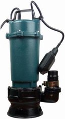 Фекальний насос WQD 15-15 1.6 кВт чавунний дренажний насос занурювальний 375 л/хв З поплавцем