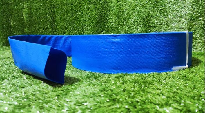 Шланг фекальный синий для дренажно-фекального насоса 50 мм 50м, рукав напорный 2 дюйма для откачки канализации