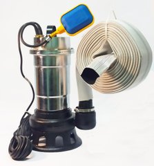 Погружной насос фекальный (дренажный) 2.6 кВт с измельчителем, Дренажно-фекальные насосы WQS