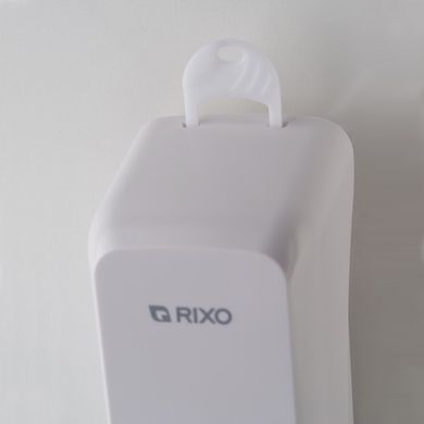 Дозатор рідкого антисептика і дезінфікуючих засобів Rixo Grande S269WS диспенсер для дезінфекції рук 400мл