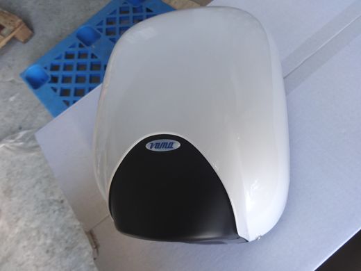Сушарка для рук білий пластик VAMA ECOFLOW 550 ABS