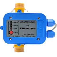 Электронная автоматика для водяного насоса Euroaqua SKD 1 реле защиты от сухого хода пресс-контроль