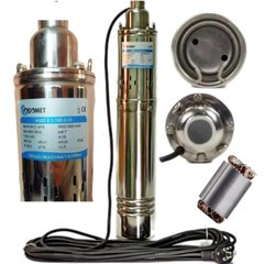 Глубинный насос для скважины погружной шнековый Водомет в колодец Vodomet 4 QGD 2.1-100-0.55 кВт
