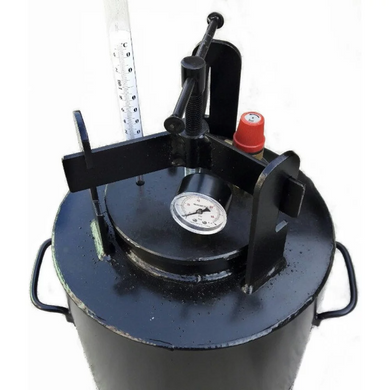 Домашній автоклав гвинтовий газовий Велик.-24 (24 банки 0.5л або 10 банок 1л) стерилізатор для банок консервації