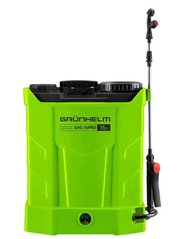 Побутовий акумуляторний обприскувач для городу та саду 16 л Grunhelm GHS-16PRO Німеччина
