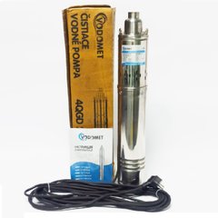Погружной бытовой насос глубинный для чистой воды Водомет Vodomet Словения 4QGD 2.1-100-0.55
