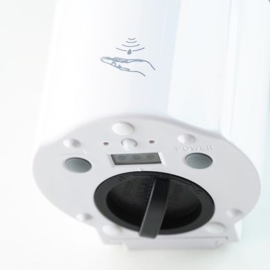 Дозатор рідкого мила сенсорний Rixo Lungo SA014W автоматичний безконтактний диспенсер білий Італія 0,5 л