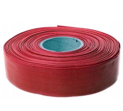 Красный шланг для дренажного насоса 1дюйм (4атм) 100м