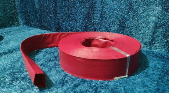 Красный шланг для дренажного насоса 1дюйм (4атм) 100м