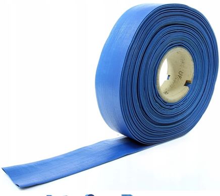 Шланг фекальный синий для дренажно-фекального насоса 50 мм 25м, рукав напорный 2 дюйма для откачки канализации