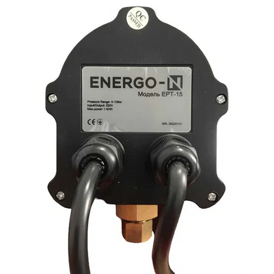 Электронная автоматика для водяного насоса ENERGO-N EPT-15 реле защиты от сухого хода пресс-контроль
