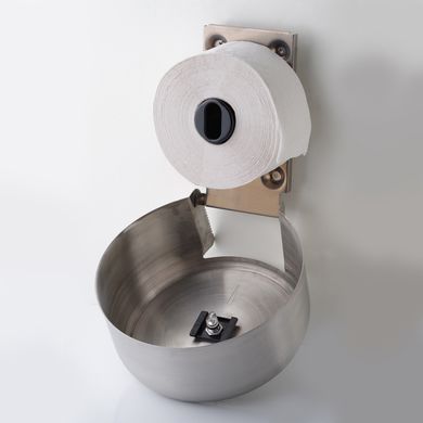 Диспенсер для туалетного паперу із нержавіючої сталі Rixo Solido P006 настінний диспенсер Італія