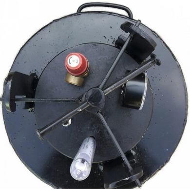 Домашній автоклав гвинтовий газовий Міні-10 (10 банок 0.5л або 3 банки 1л) стерилізатор для банок консервації