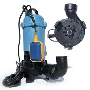 Погружной дренажный насос с измельчителем поплавковым выключателем Expert Pump WQDC15-12 2кВт для фекалий